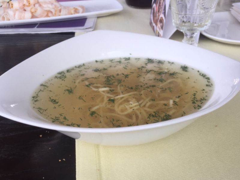 Фото Курячий бульйон з курчам "Sous Vide" у Смородина