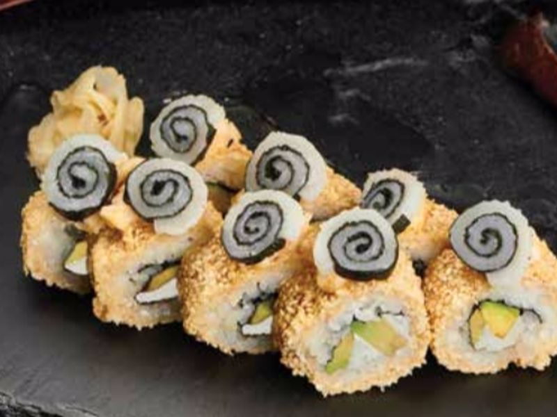 Фото Гарячий рол з морепродуктами в Murakami