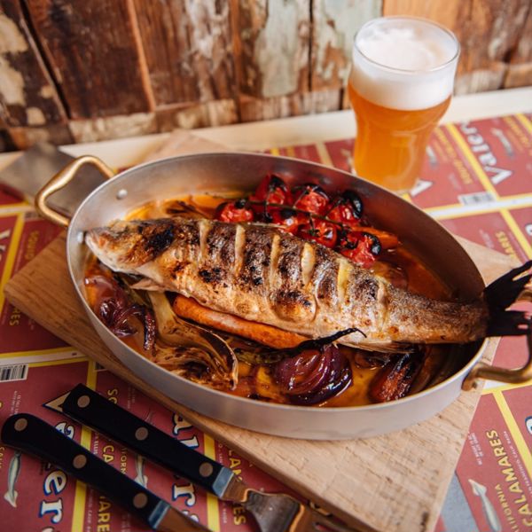 Фото Сибас із печі з фенхелем у Fishkultura