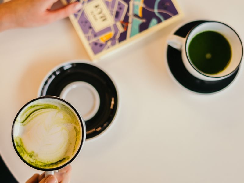 Фото Matcha Latte на органічному молоці в O'cafe
