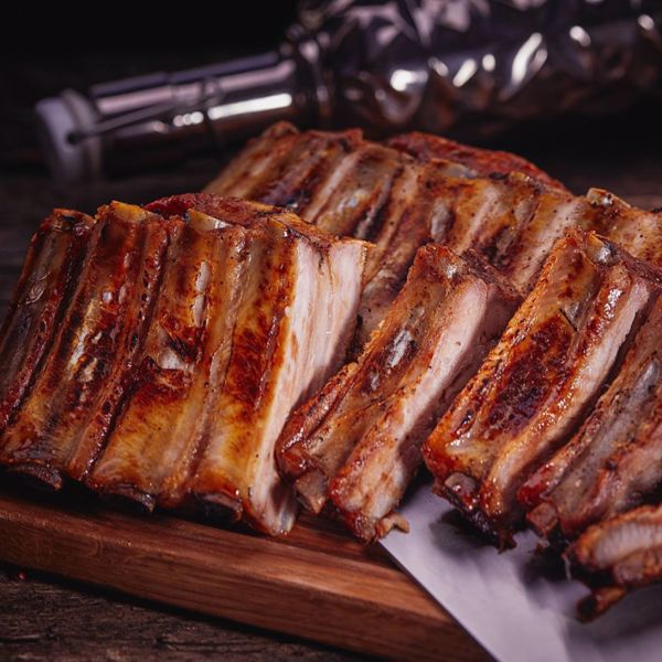 Фото Свинячі ребра BBQ у Petrus-ь