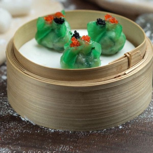 Фото Дамплінг З Бок Чой Та Креветкою у BAO