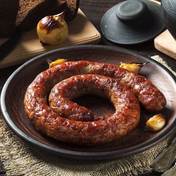 Фото Українська домашня ковбаса у Petrus-ь